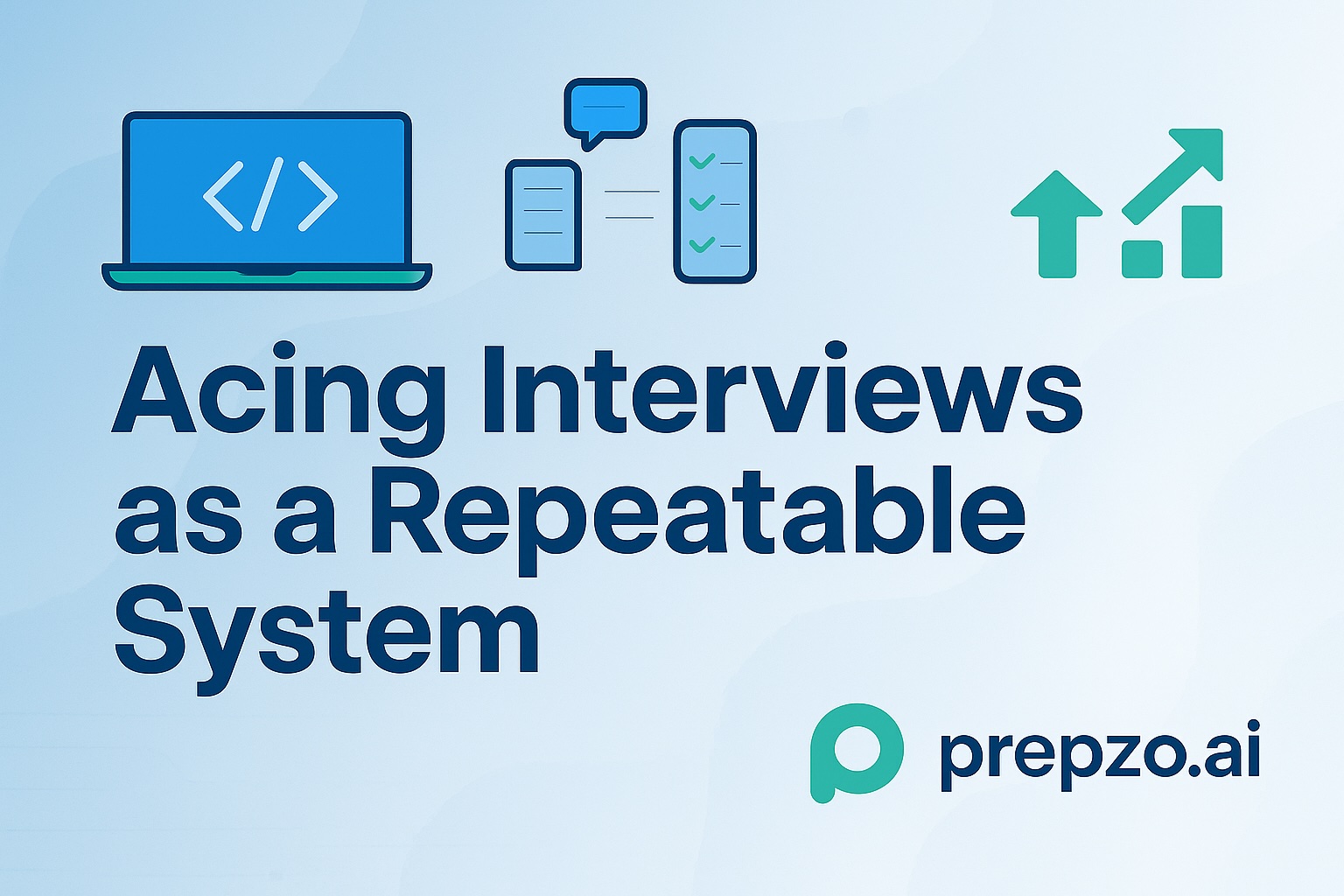 Acing Interviews as a Repeatable System image.